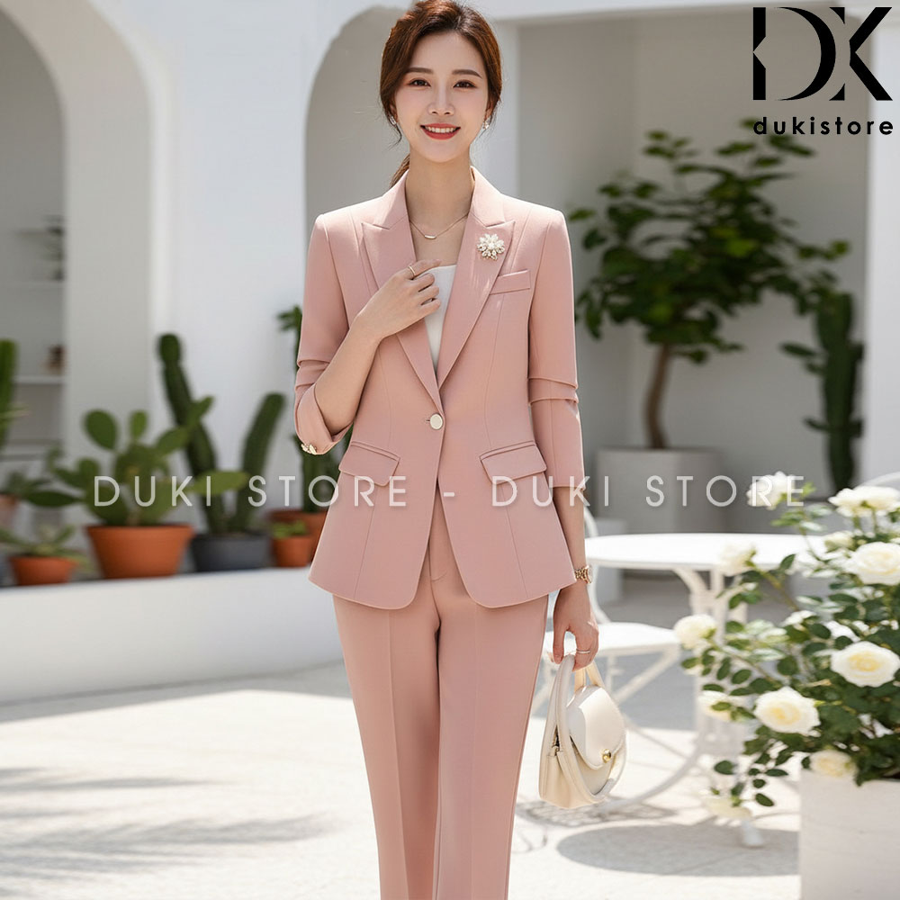 bộ áo vest nữ 1 cúc màu hồng nhạt cao cấp bo-ao-vest-nu-1-cuc-mau-hong-nhat-cao-cap-DKU0148-4.jpg